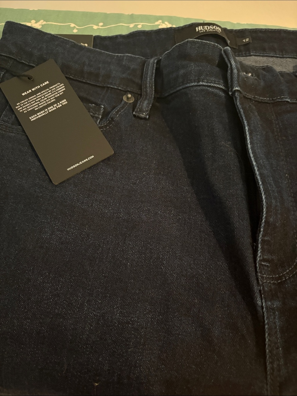 Hudson Jeans Men's Dark Indigo Slim Straight Jeans
